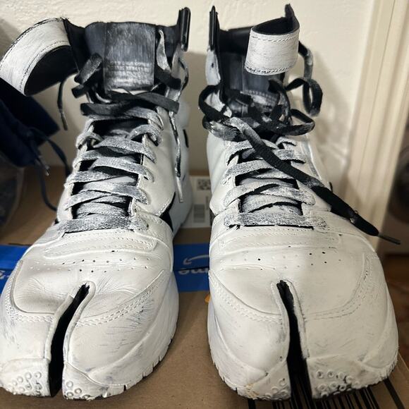 MM 22 x Reebok Gladiator Tabi Sneaker High-top Men US 11.5 - Picture 10 of 12